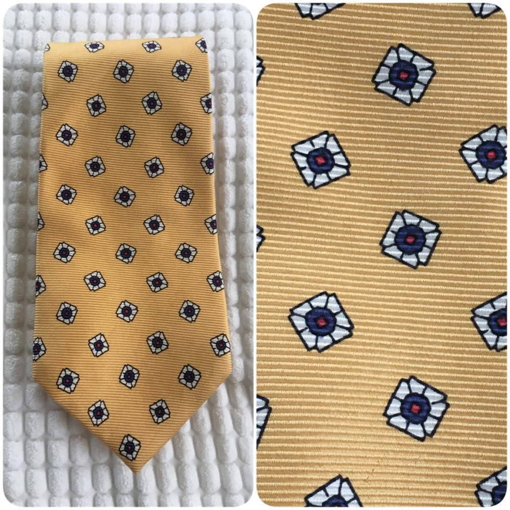 Lauren Ralph Lauren Yellow Tie